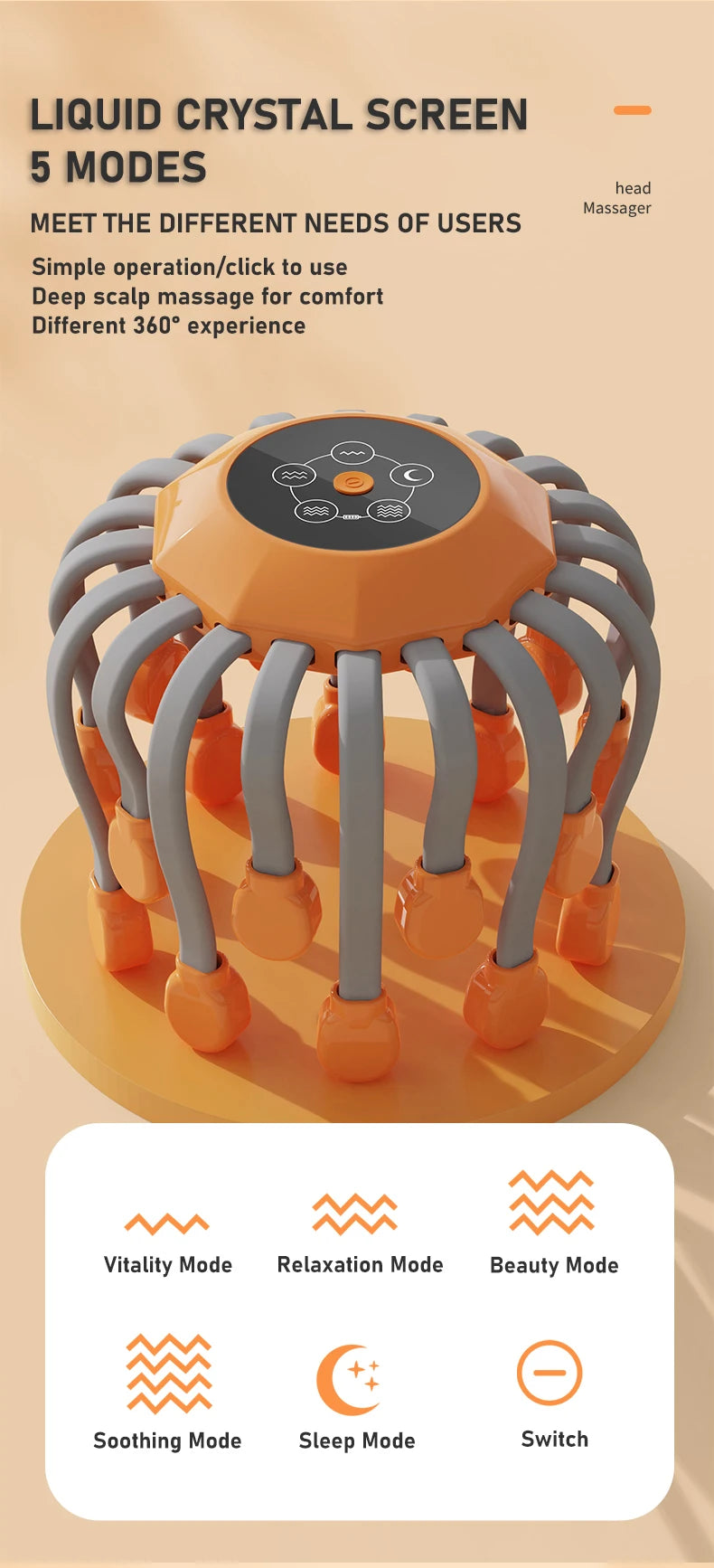 Scalpra Head Massager